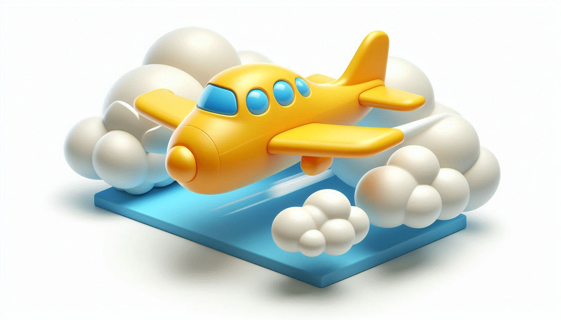 Pack custom mockup 5 - Plane In Sky