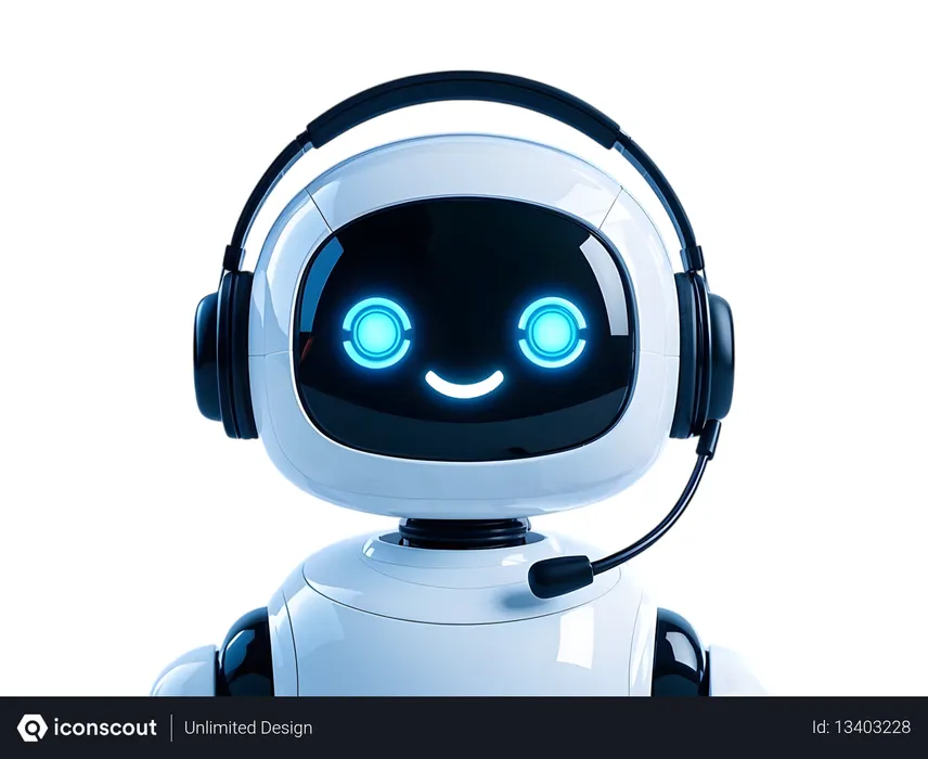 Free AI Robot de support client  Image IA