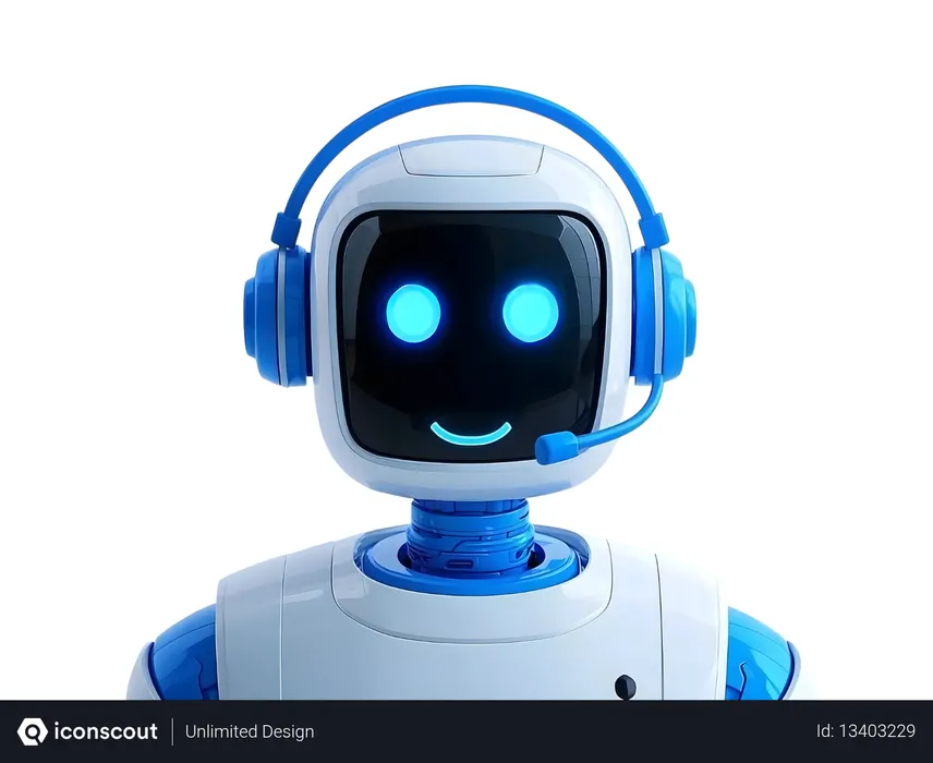 Free AI Robot de support client  Image IA
