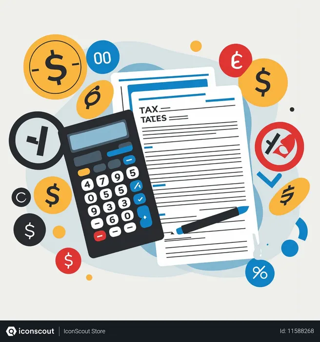Free AI Tax Documents With  Calculator  Image