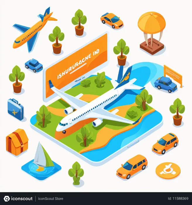 Free Travel Insurance  AI Image
