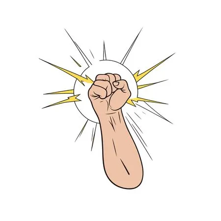 Free A Fist Symbolizing Power And Strength  AI Image