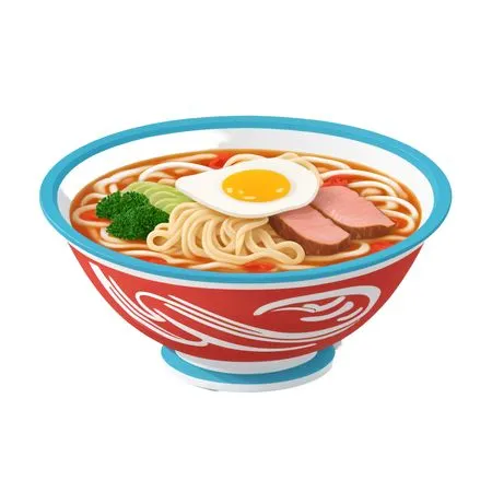 Free A Ramen Bowl  AI Image