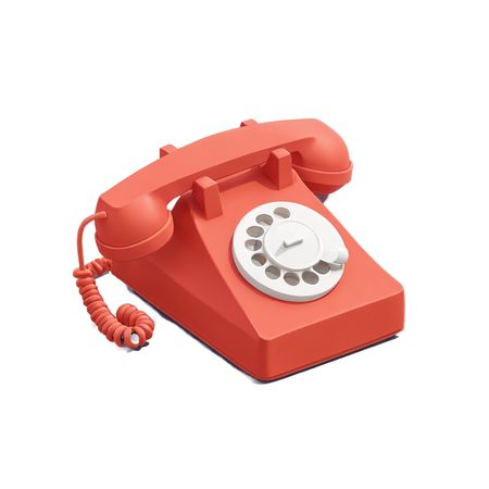 Free A Vintage Rotary Dial Telephone  AI Image