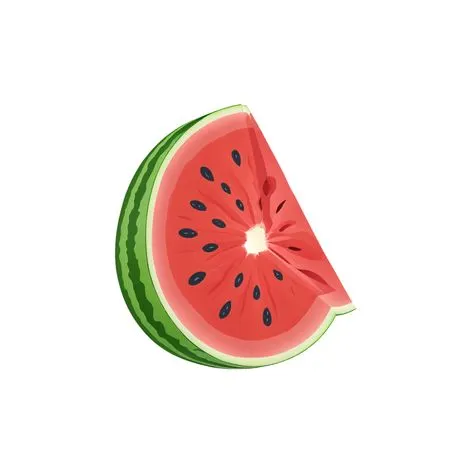 Free A Watermelon Slice  AI Image