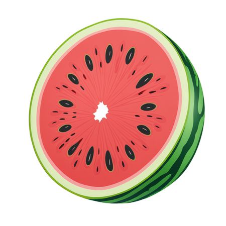 Free A Watermelon Slice  AI Image