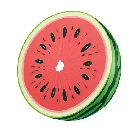 Free A Watermelon Slice  AI Image