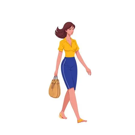 Free A Woman Walking On A Beach  AI Image