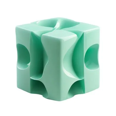 Free Abstract 3D Geometric Sculpture  AI Image
