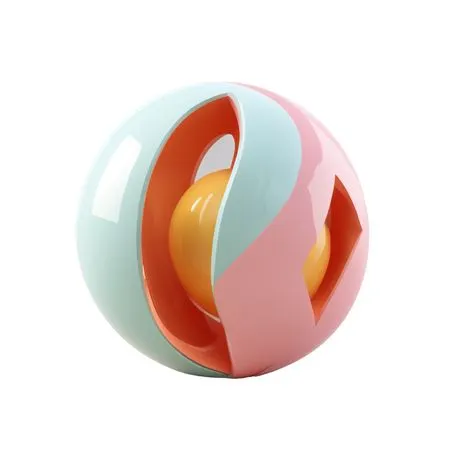 Free Abstract 3D Geometric Sculpture  AI Image