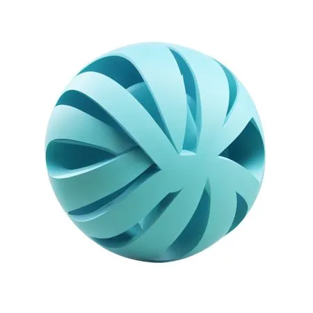 Free Abstract 3D Geometric Sphere  AI Image