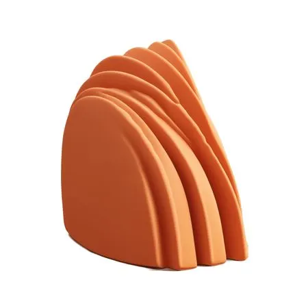 Free Abstract Layered Sculpture With Smooth Curves  AI Image