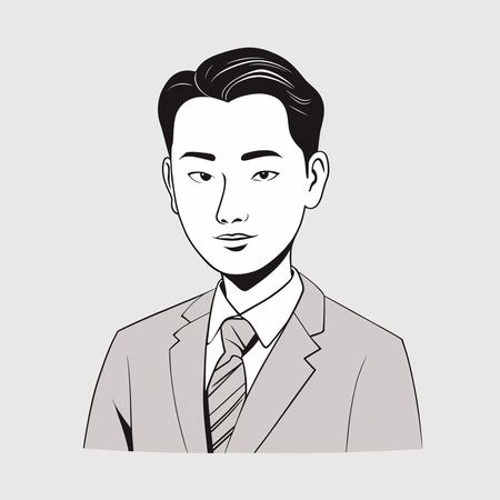 Free AI Empresário de terno  Imagem