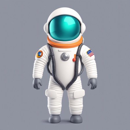 Free Astronaut  AI Image