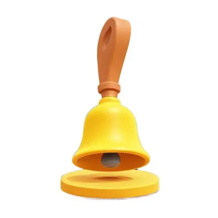 Free Bell With A Handle  AI Image
