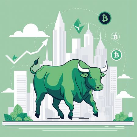 Free Bull Market  AI Image