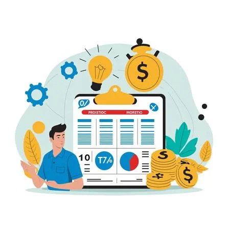 Free Business Strategy And Finance  AI Image