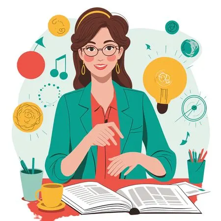 Free Businesswoman With Creative Ideas  AI Image