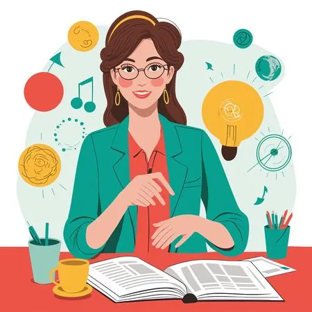 Free Businesswoman With Creative Ideas  AI Image