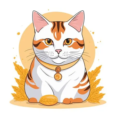 Free Calico Cat  AI Image