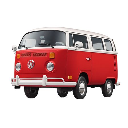 Free Classic Volkswagen Van  AI Image