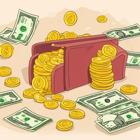 Free Dollar currency  AI Image
