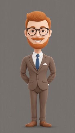 Free Employé masculin  Image IA