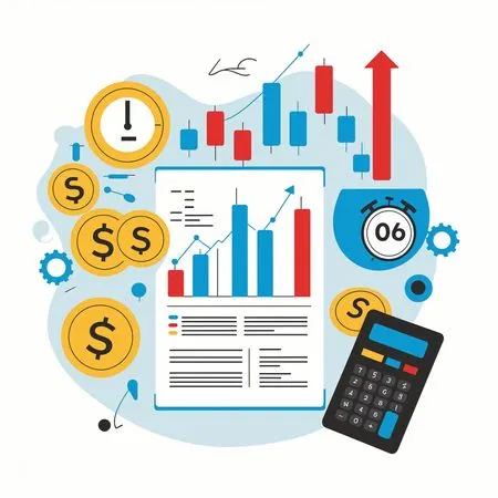 Free Financial Analysis And Growth  AI Image