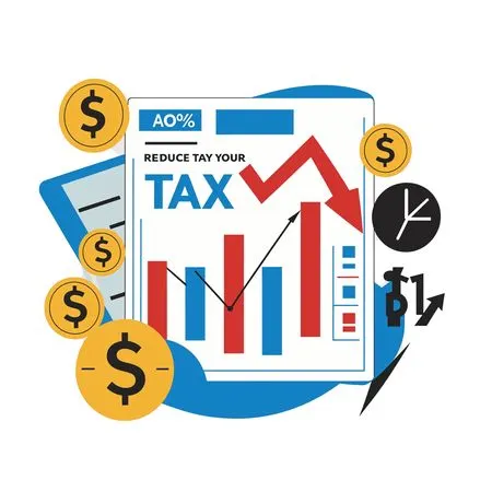 Free Financial Tax Reduction Strategy  AI Image