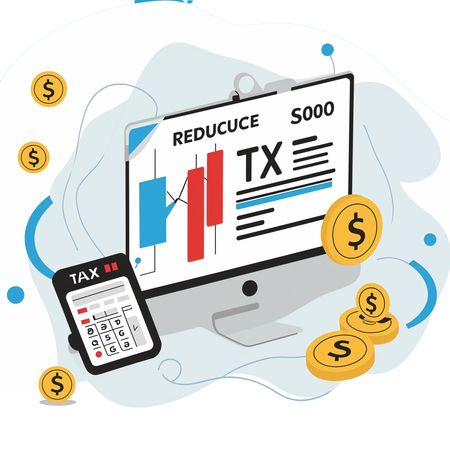 Free Financial  With Charts And Calculator  AI Image