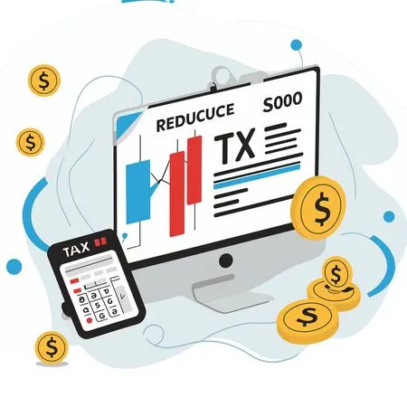 Free Financial  With Charts And Calculator  AI Image