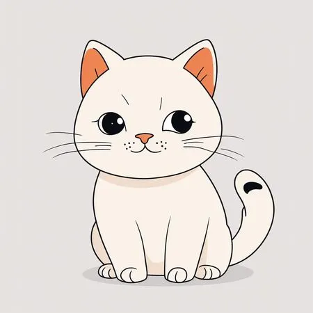Free Gato fofo  Imagem de IA