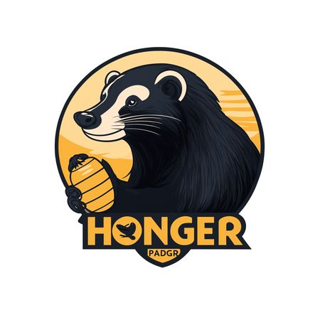 Free Honey Badger With Honeycomb  AI Image