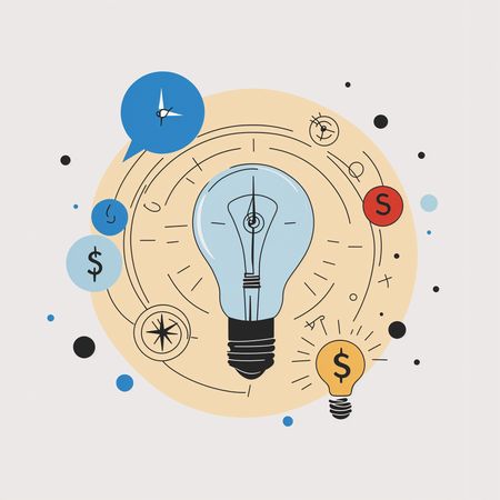 Free Lightbulb Symbolizing Ideas And Innovation  AI Image