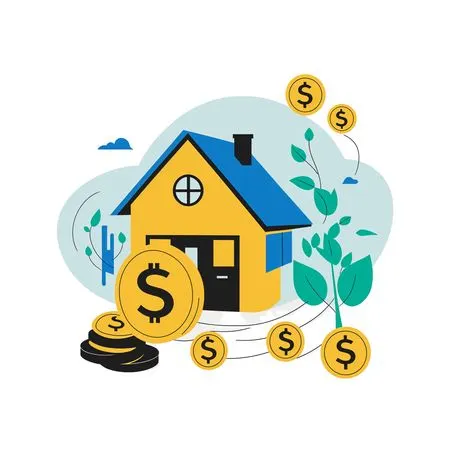 Free Real Estate Investment And Financial Growth  AI Image