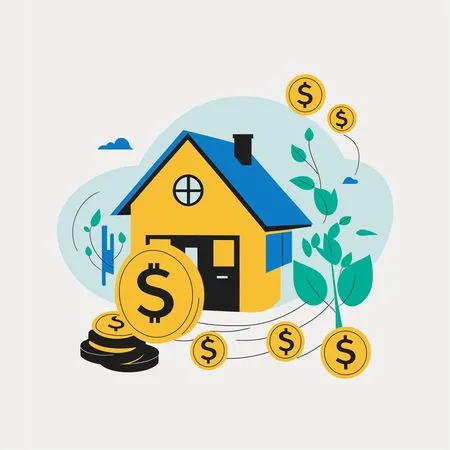 Free Real Estate Investment And Financial Growth  AI Image