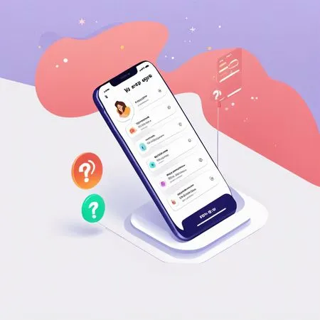 Free Service App Interface With Profile View  AI Image