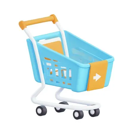 Free Shopping Cart  AI Image
