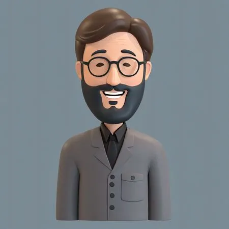 Free Smiling Male In A Suit  AI Image
