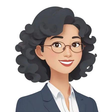 Free Smiling Woman In Business Attire  AI Image
