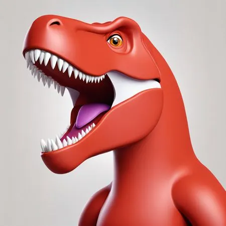 Free T-Rex dinosaur  AI Image