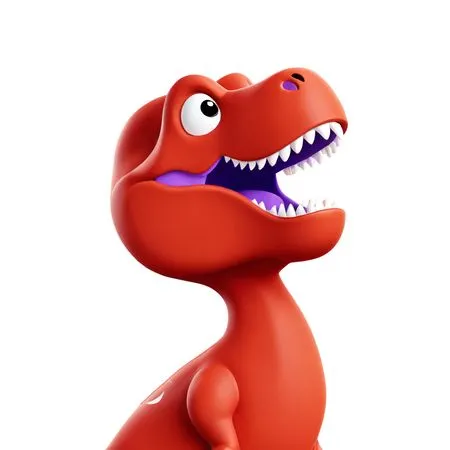 Free T-Rex dinosaur  AI Image