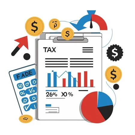 Free Tax And Financial Analysis  AI Image