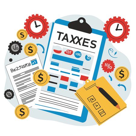 Free Tax Documents And Financial plans  AI Image