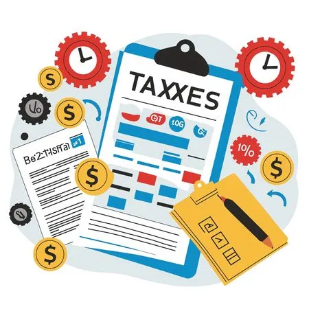 Free Tax Documents And Financial plans  AI Image