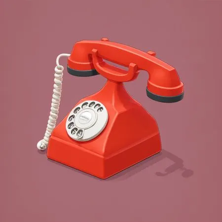 Free Teléfono de disco antiguo en exhibición  Imagen AI