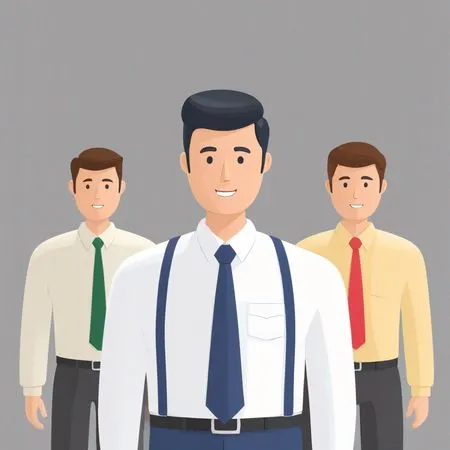 Free Three Businessmen In Professional Attire  AI Image
