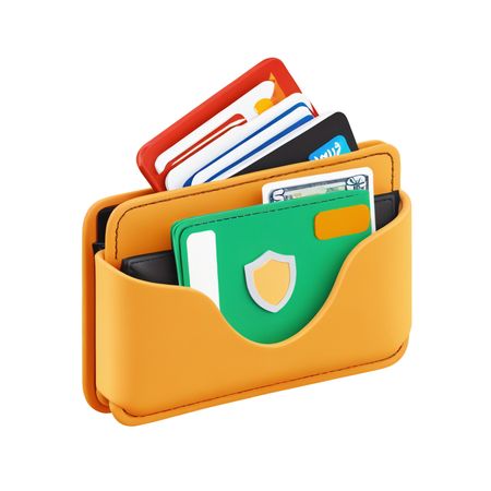 Free Wallet With Card  AI Image
