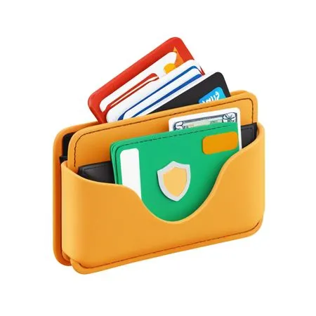 Free Wallet With Card  AI Image