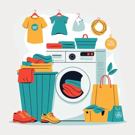 Free Wäscherei-Service  KI-Bild